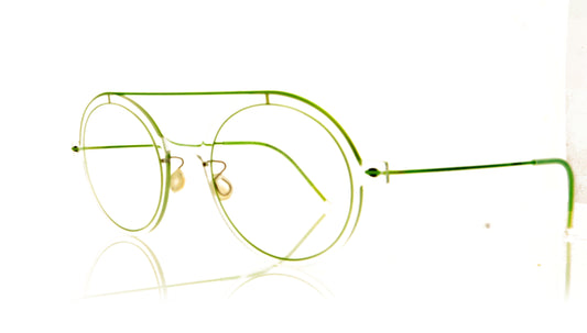 Lindberg N.O.W 6543 C01/95 Clear Glasses - Angle