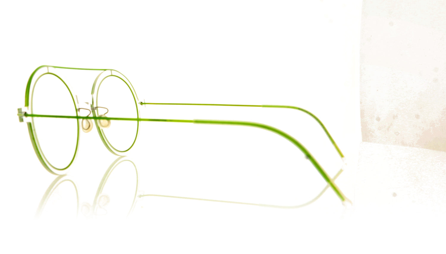 Lindberg N.O.W 6543 C01/95 Clear Glasses - Side