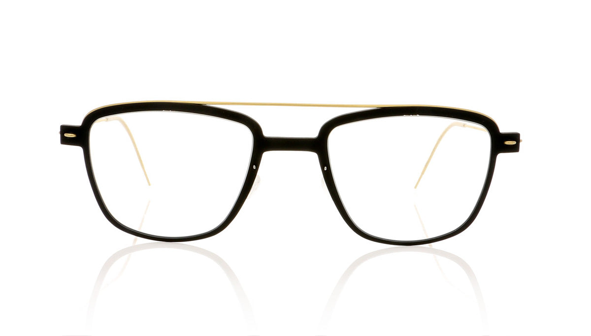 Lindberg n.o.w.titanium 6546 D16/GT Matt Dark Black  Glasses - Front