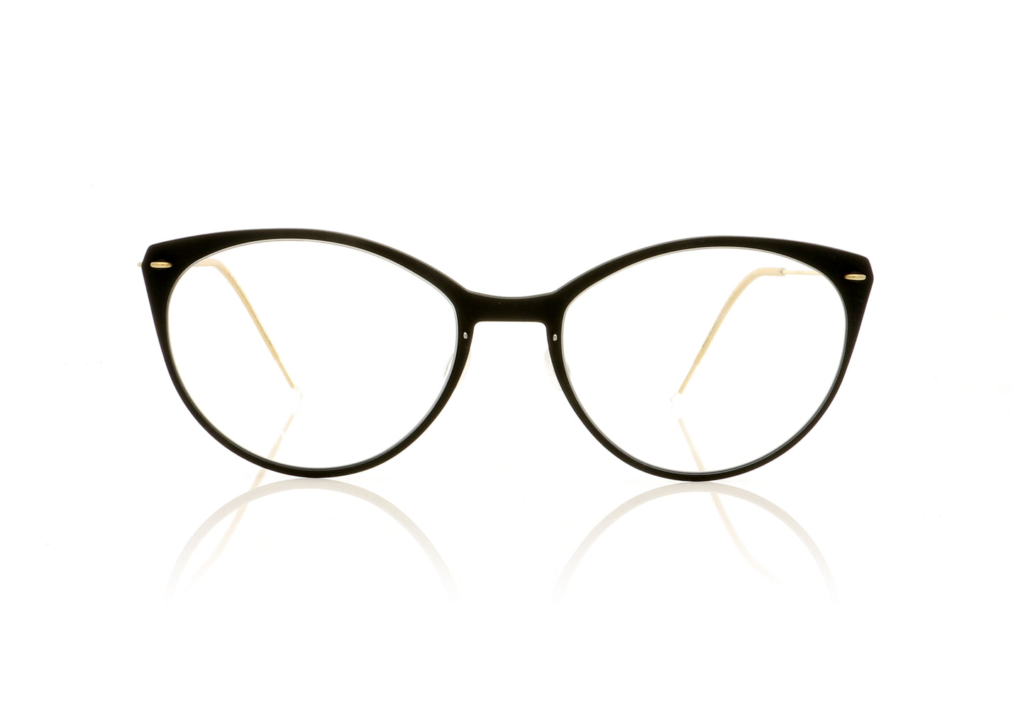 Lindberg n.o.w. titanium 6564 D16-TPGT Matt Black Glasses - Front