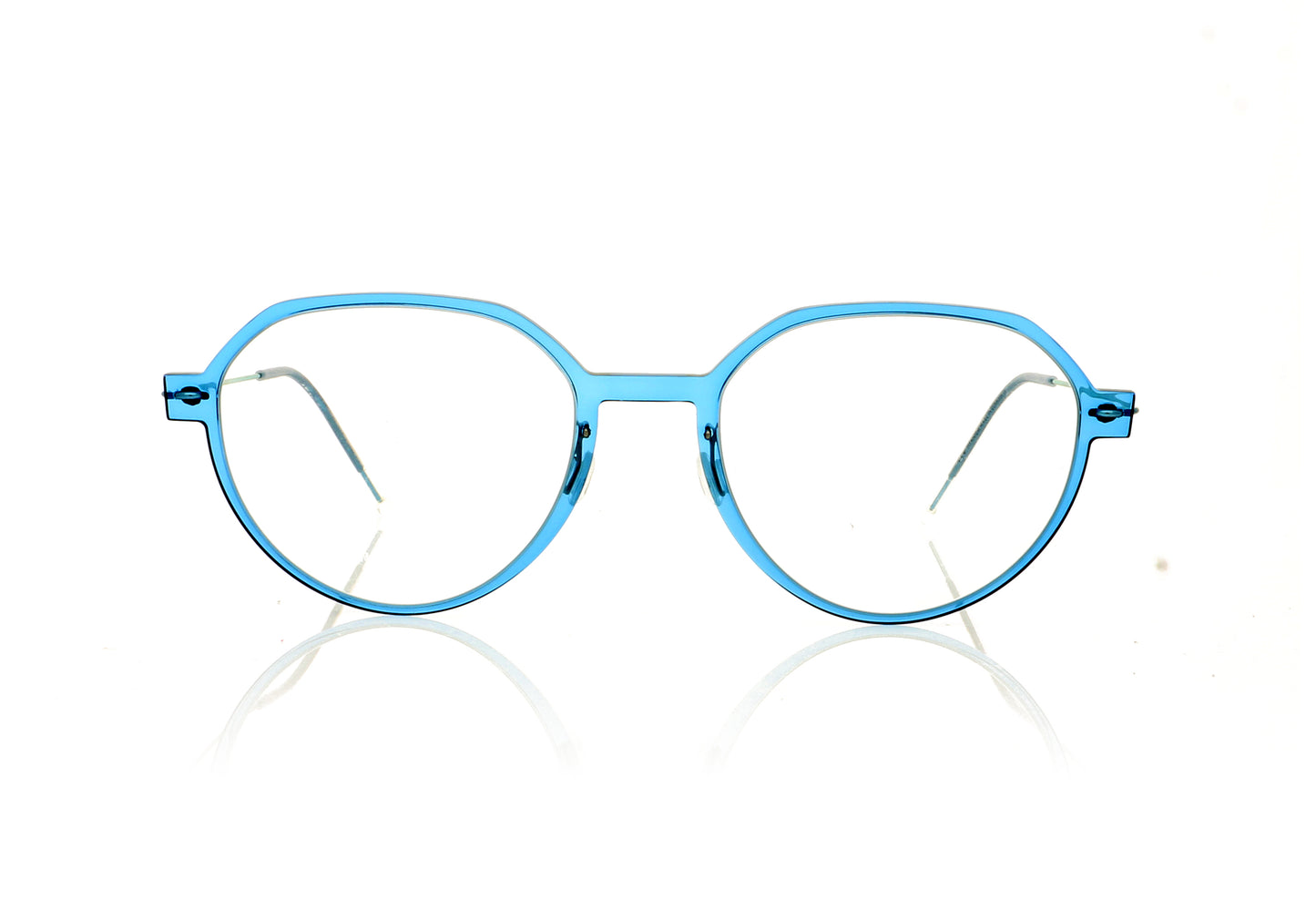 Lindberg n.o.w 6582 P25 Blue Glasses - Front