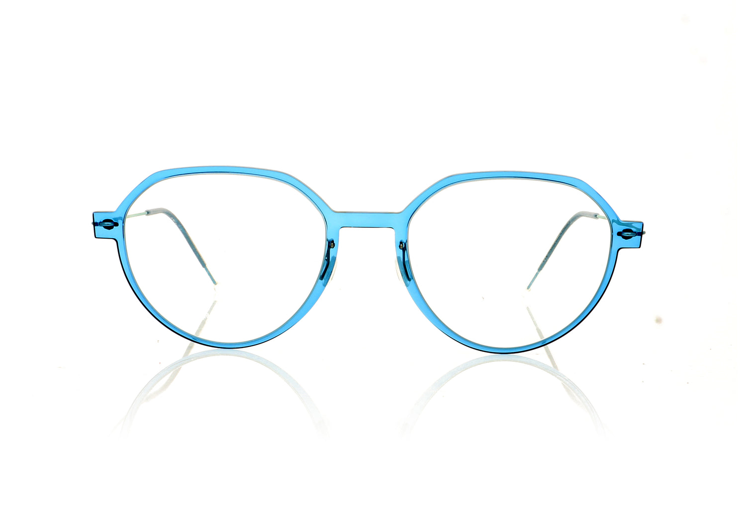 Lindberg n.o.w 6582 P25 Blue Glasses - Front