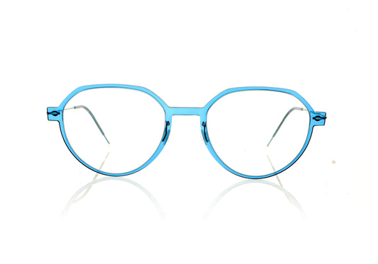 Lindberg n.o.w 6582 P25 Blue Glasses - Front