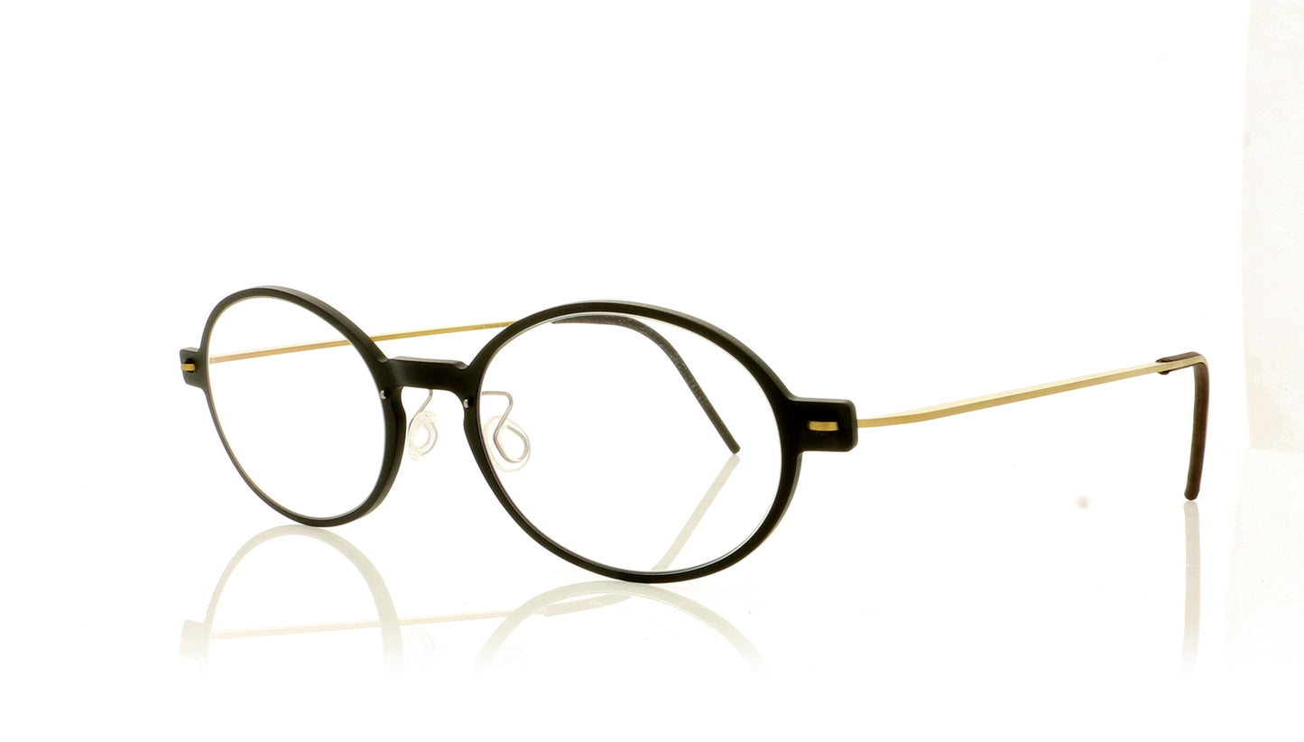 Lindberg n.o.w 6584 D16 GT Black Glasses - Angle