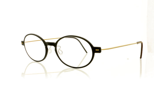 Lindberg n.o.w 6584 D16 GT Black Glasses - Angle