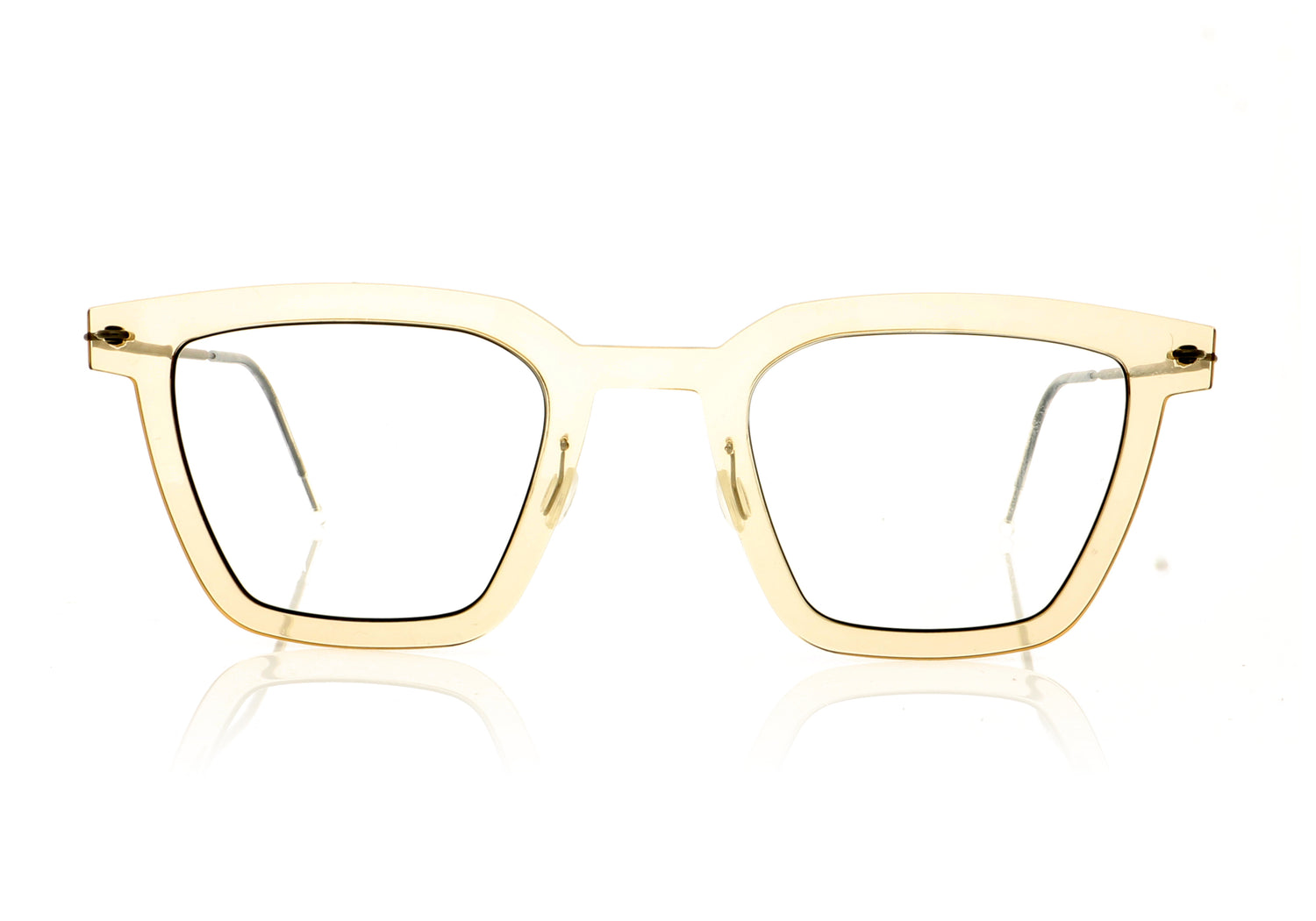 Lindberg n.o.w 6585 C21/U9 Crystal Brown Glasses - Front