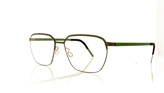 Lindberg Strip 7423 10U34 Silver Glasses - Angle