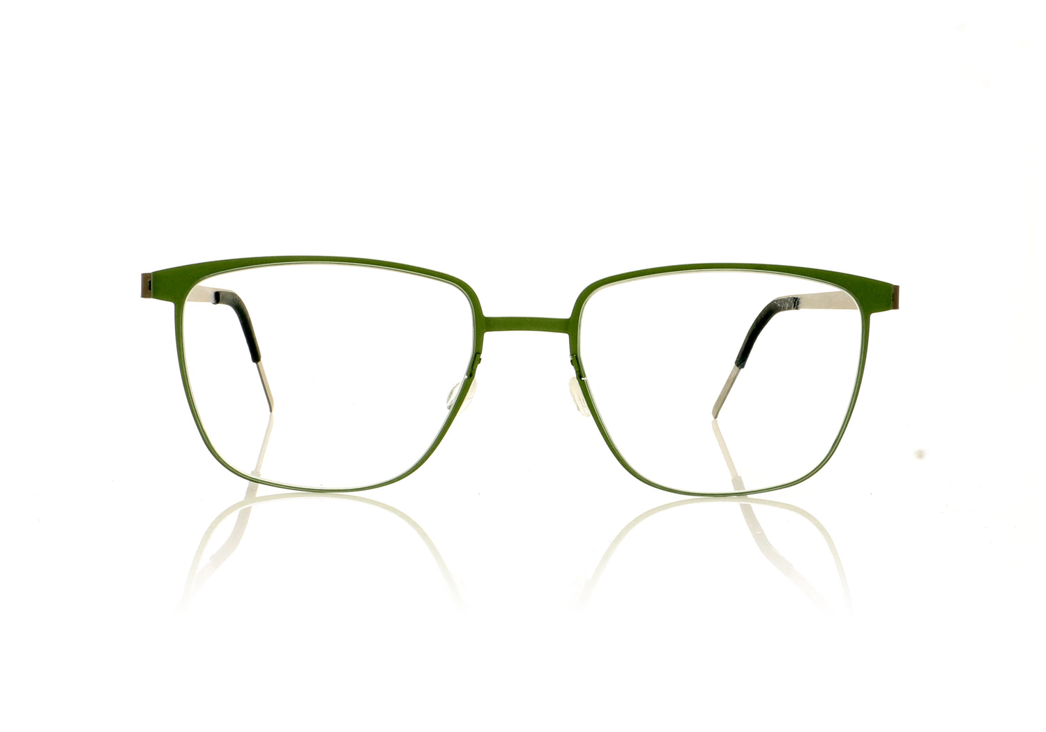 Lindberg Strip 9612 U34 Green Glasses - Front