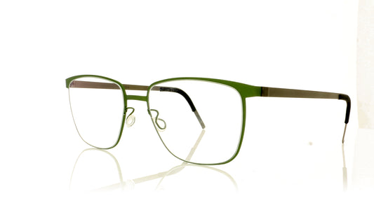 Lindberg Strip 9612 U34 Green Glasses - Angle