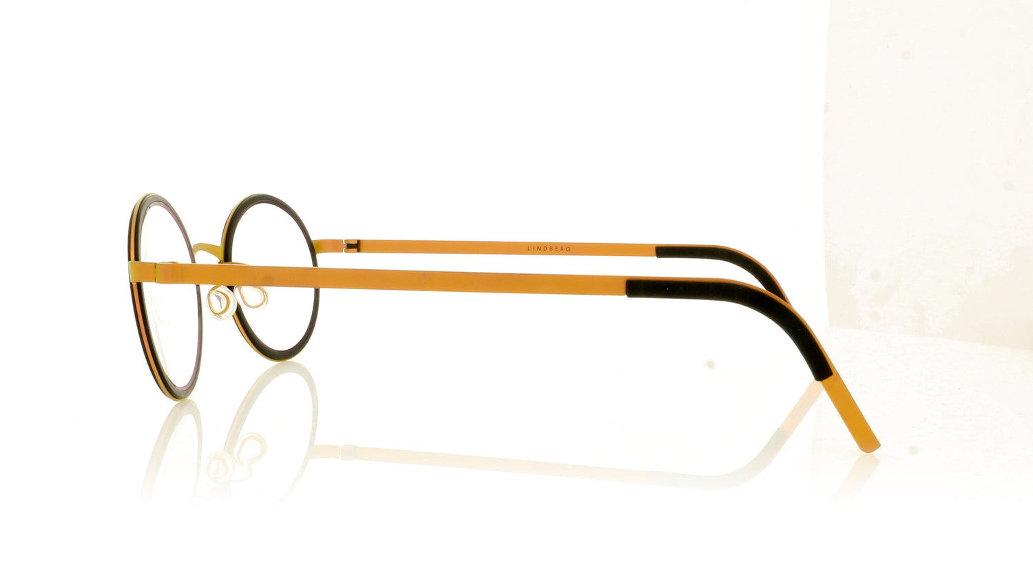 Lindberg Strip 9707 60 K24M Peach Glasses - Side