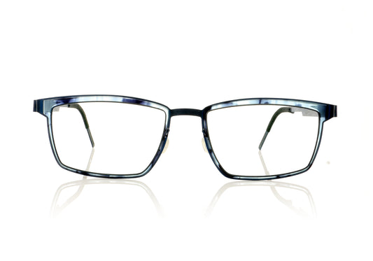 Lindberg Strip 9727 U13 GR89 Blue Glasses - Front