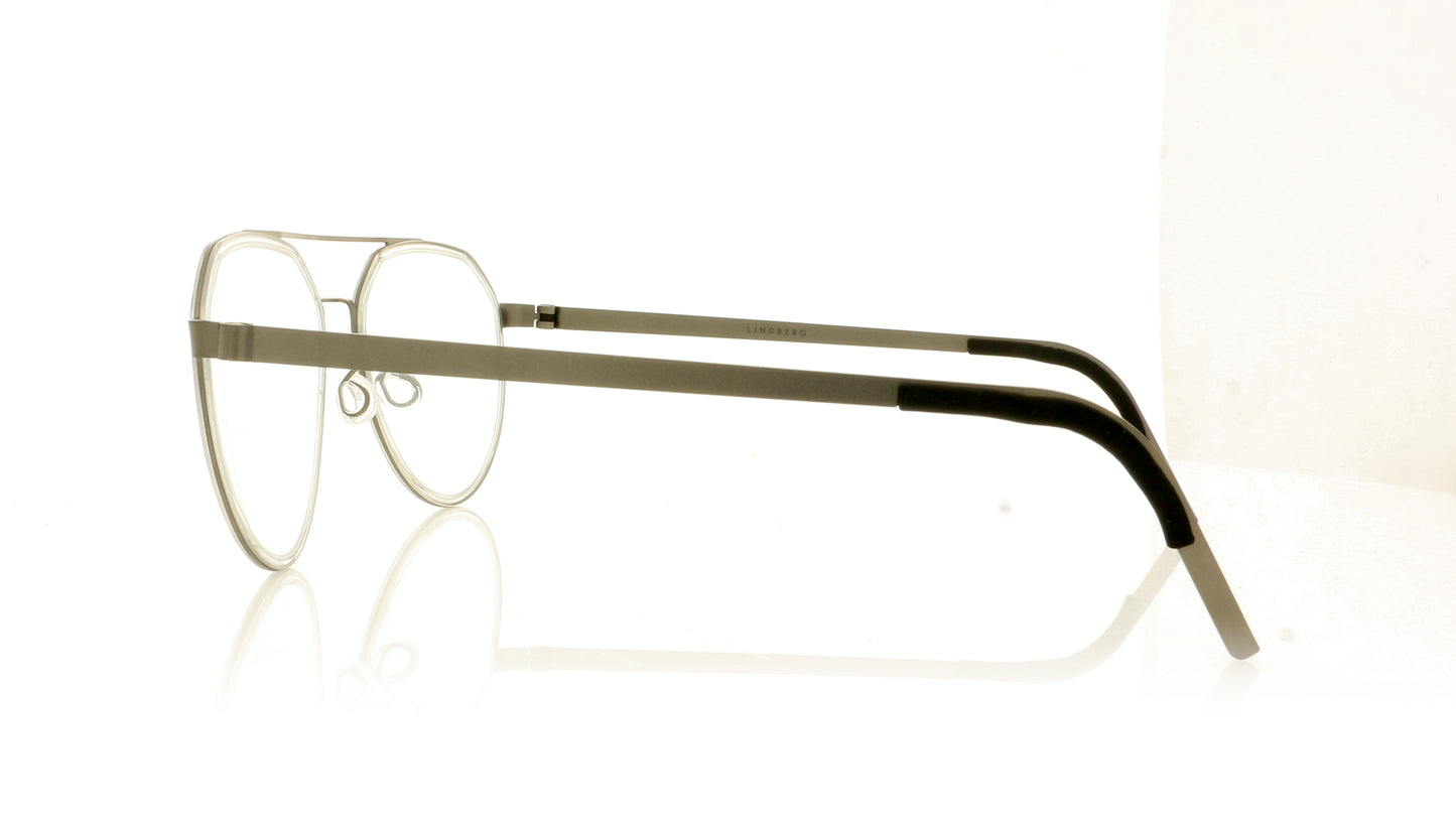 Lindberg Strip 9745 K117 Grey Glasses - Side