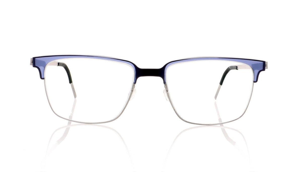Lindberg Strip Titanium 9801 K132/05/T407 Blue Ice Glasses - Front