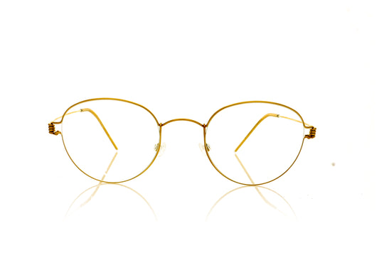 Lindberg Air Rim Bo PGT Gold Glasses - Front