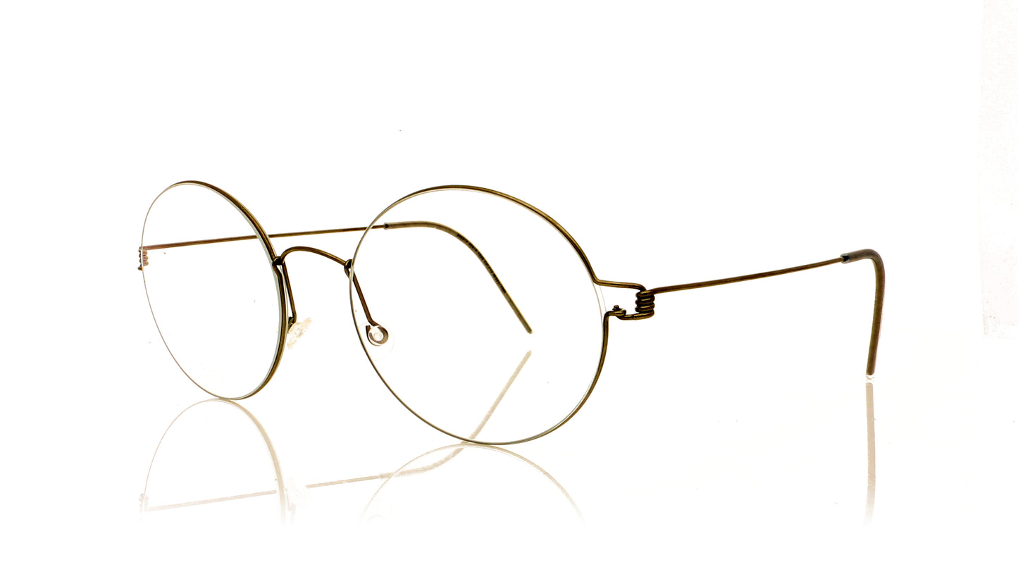 Lindberg air titanium rim Dakota P10-B Matt silver Glasses - Angle