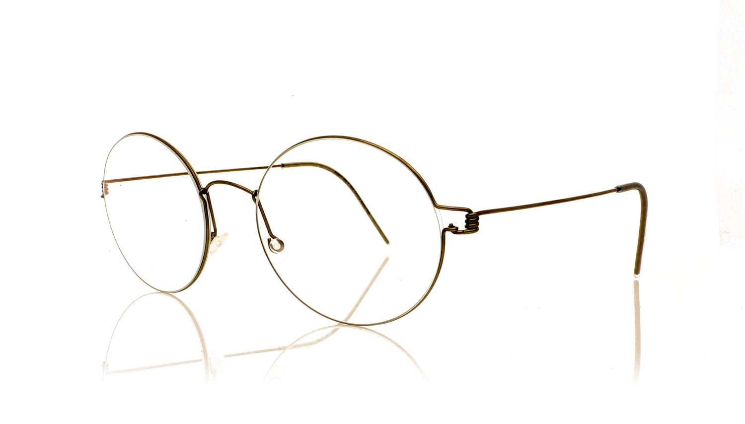 Lindberg air titanium rim Dakota P10-B Matt silver Glasses - Angle