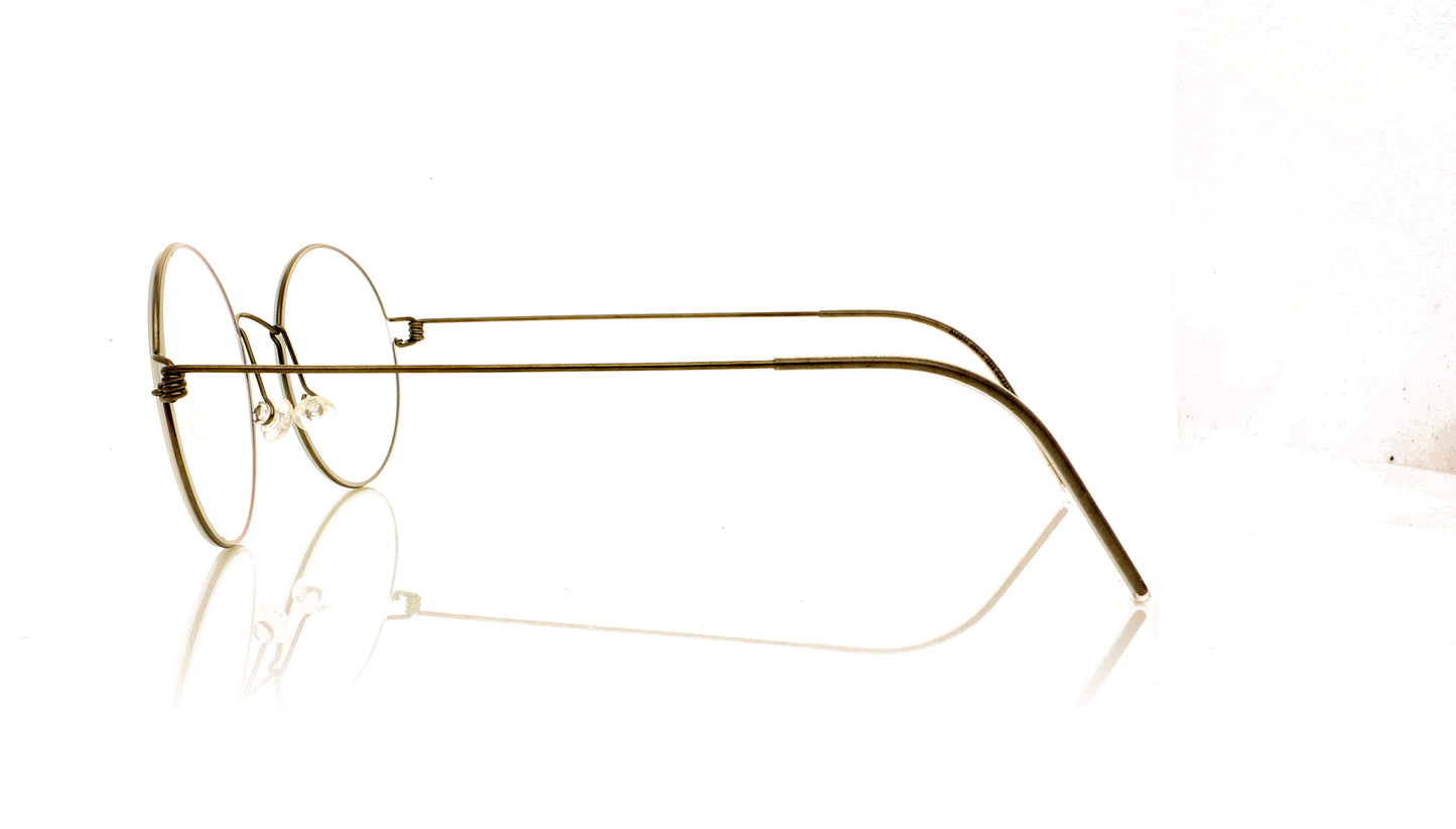 Lindberg air titanium rim Dakota P10-B Matt silver Glasses - Side