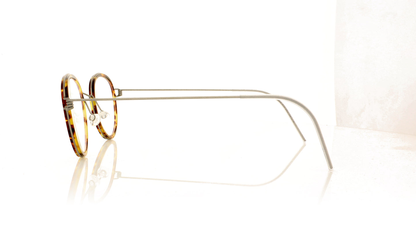 Lindberg Air titanium rim Jackie 10-T10-K177 Tortoise Glasses - Side