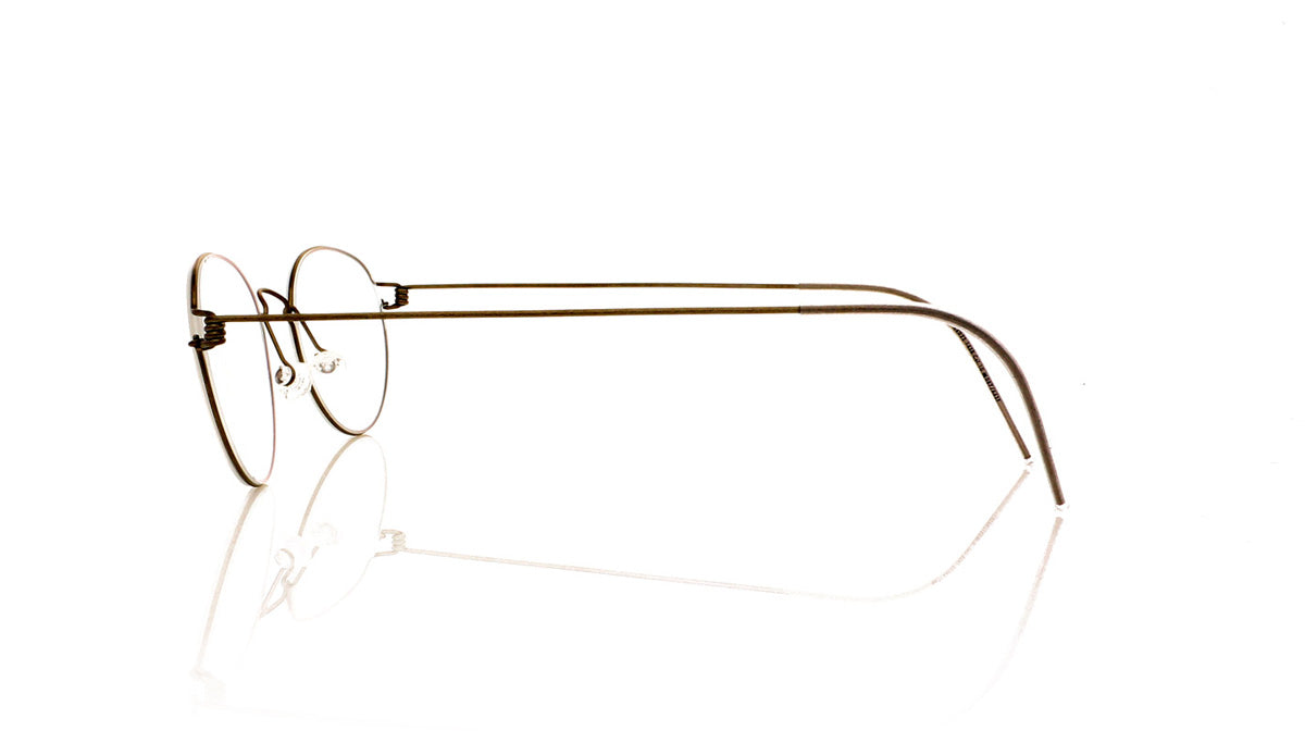 Lindberg Air titanium rim MATT 10/TB Matt Silver Glasses - Side