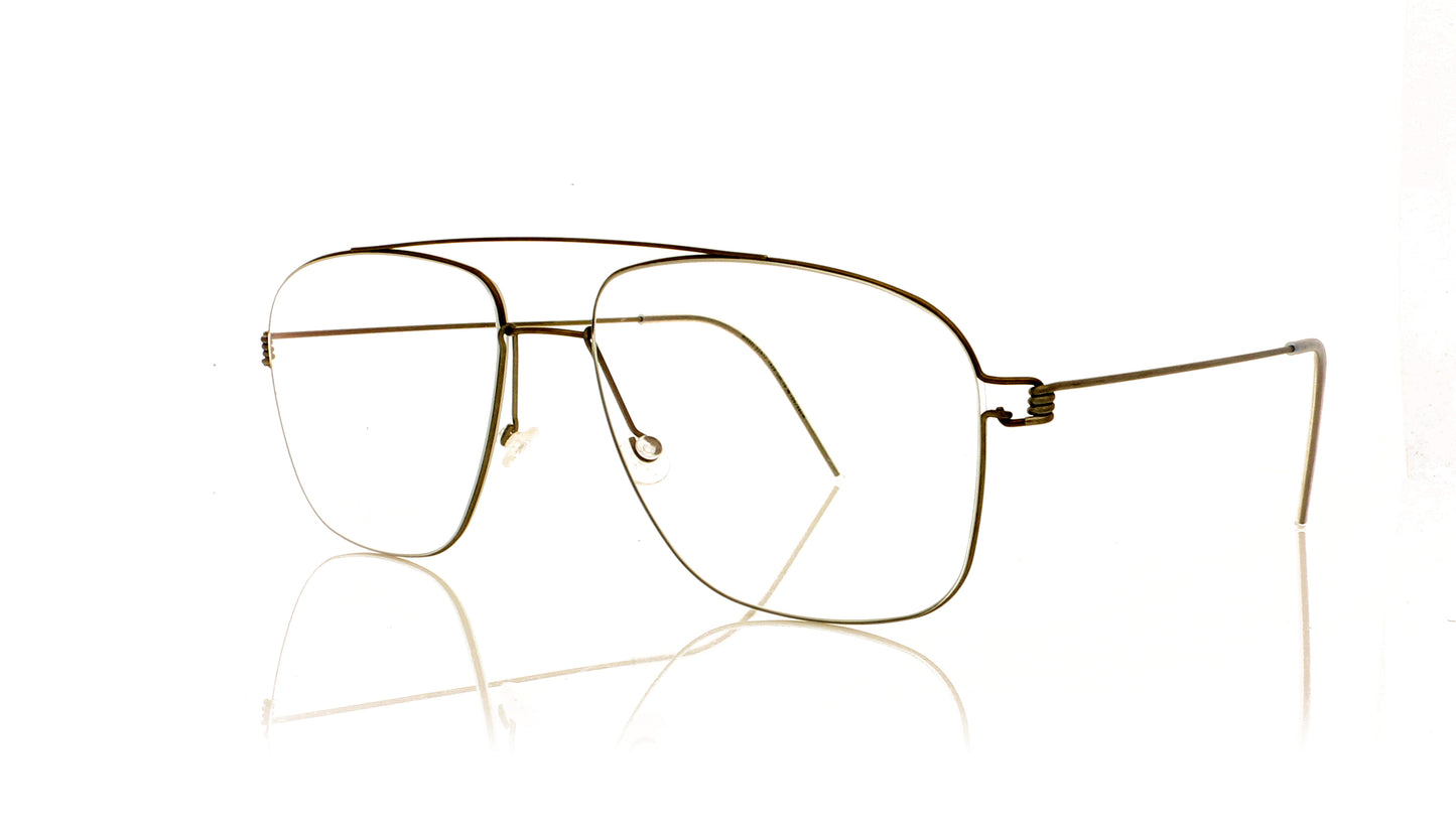 Lindberg air titanium rim Mikkel C10-B Matte silver Glasses - Angle