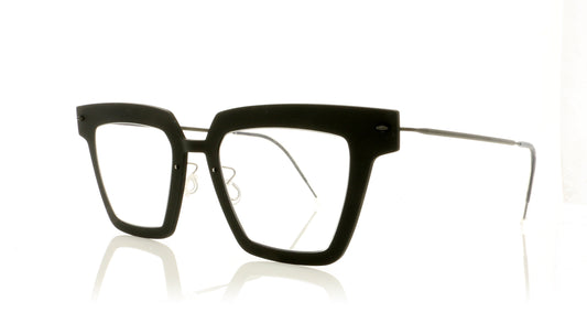 Lindberg n.o.w 6578 D16/U9 T804 Black Glasses - Angle