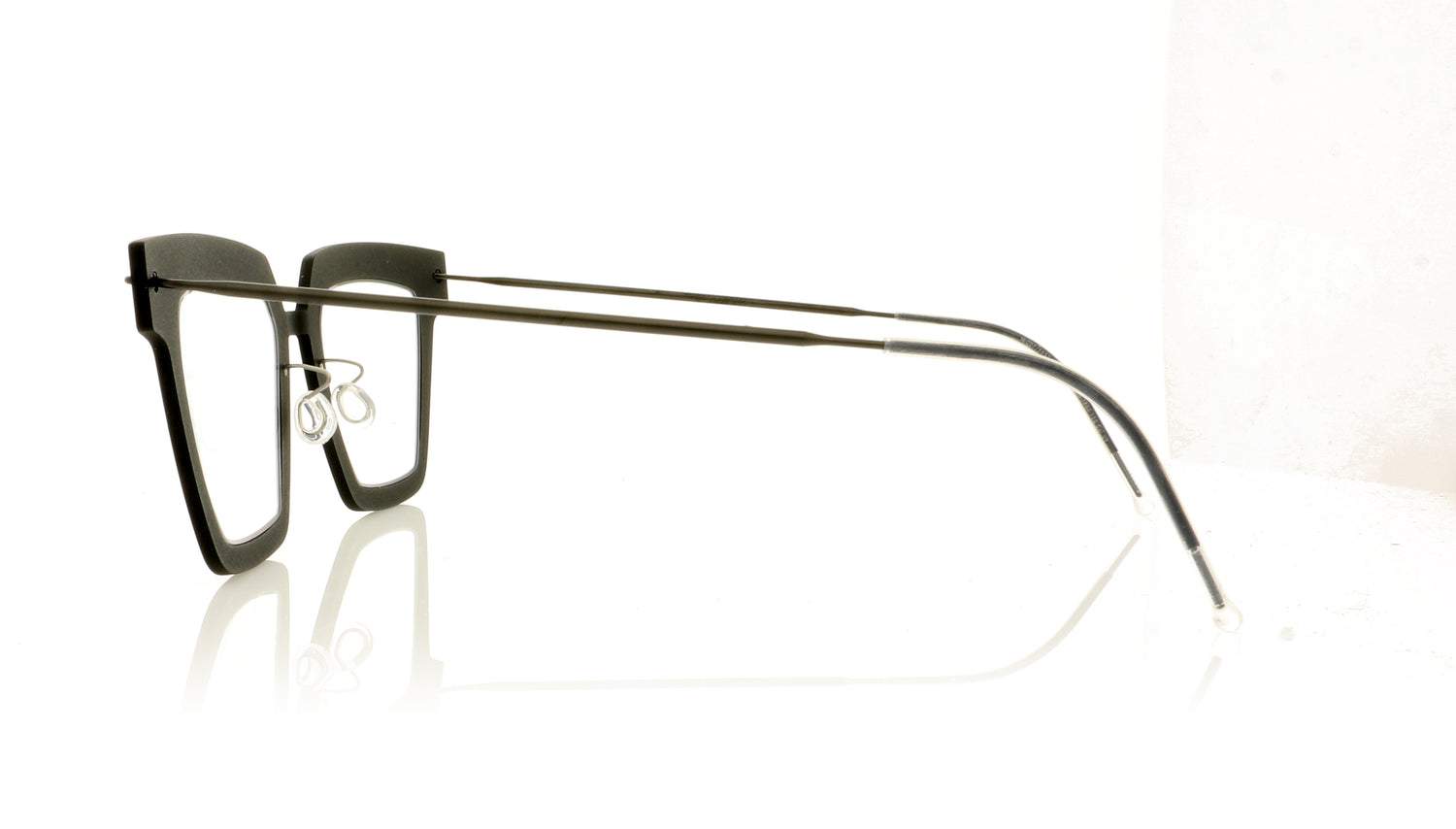 Lindberg n.o.w 6578 D16/U9 T804 Black Glasses - Side