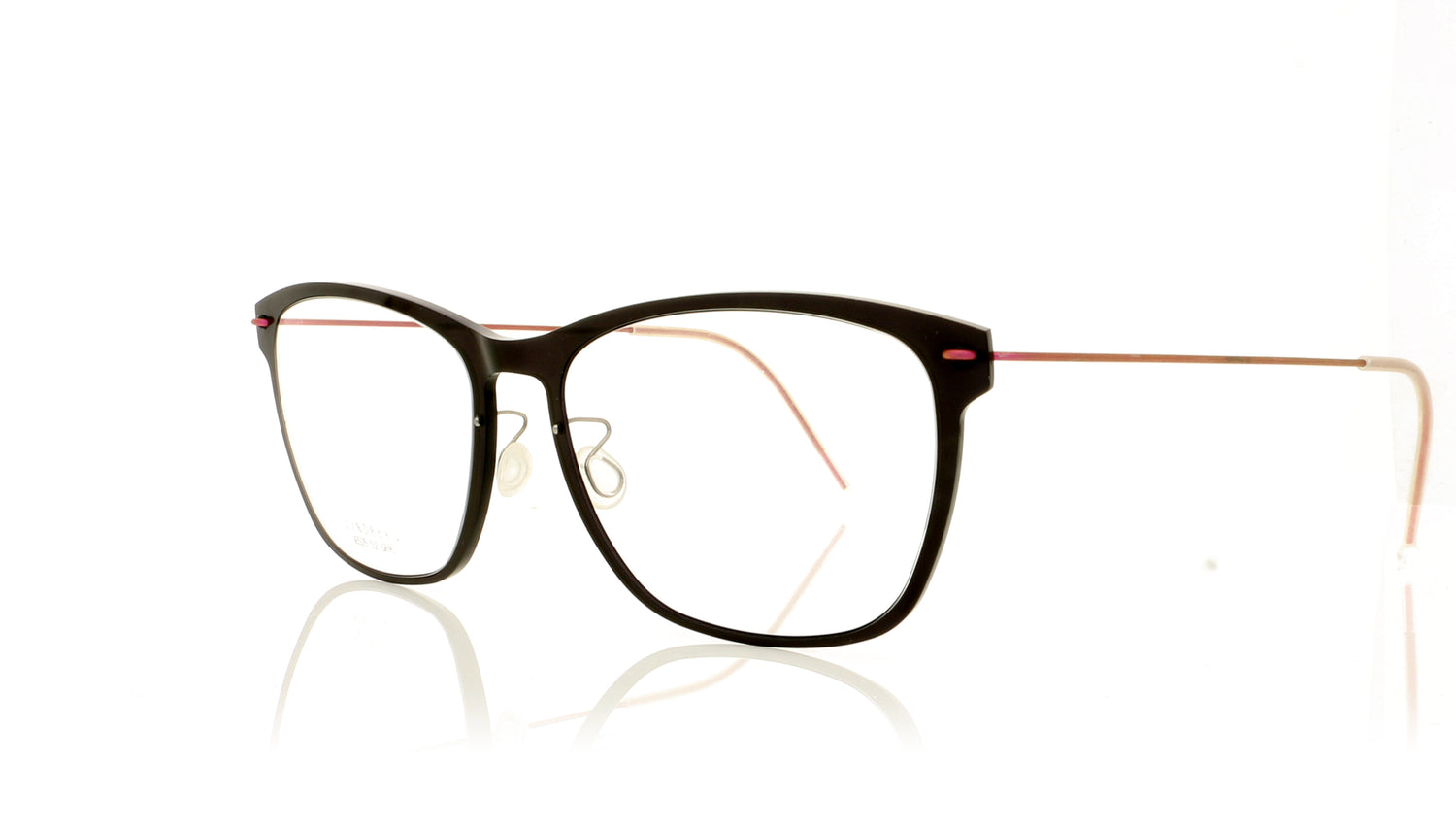 Lindberg NOW 6525 C70 Black Glasses - Angle