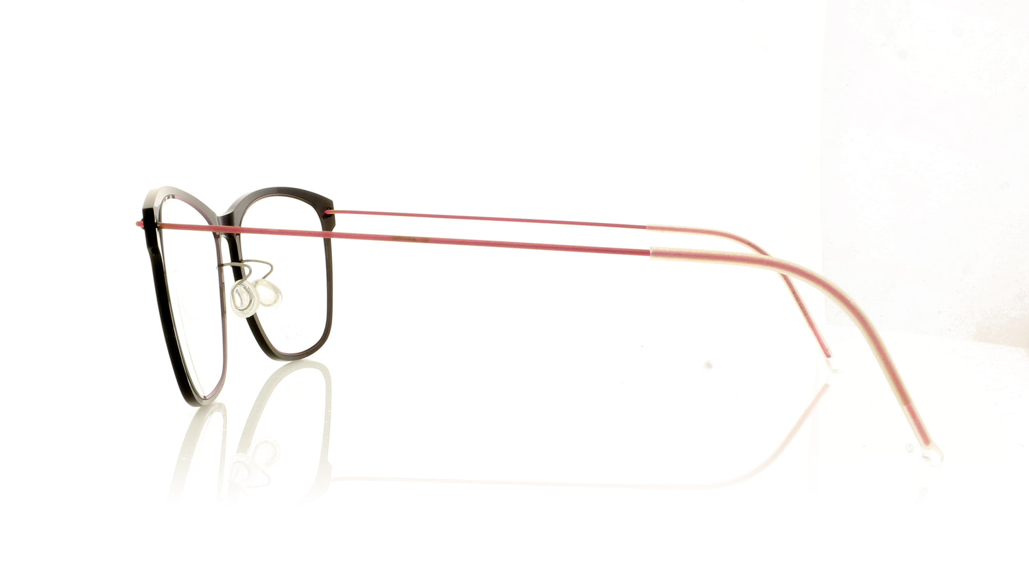 Lindberg NOW 6525 C70 Black Glasses - Side