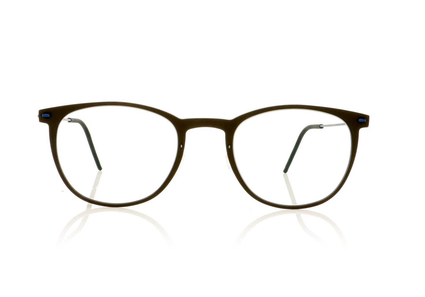 Lindberg NOW 6529 U13 D17 802 Gunmetal Blue 802 Glasses - Front