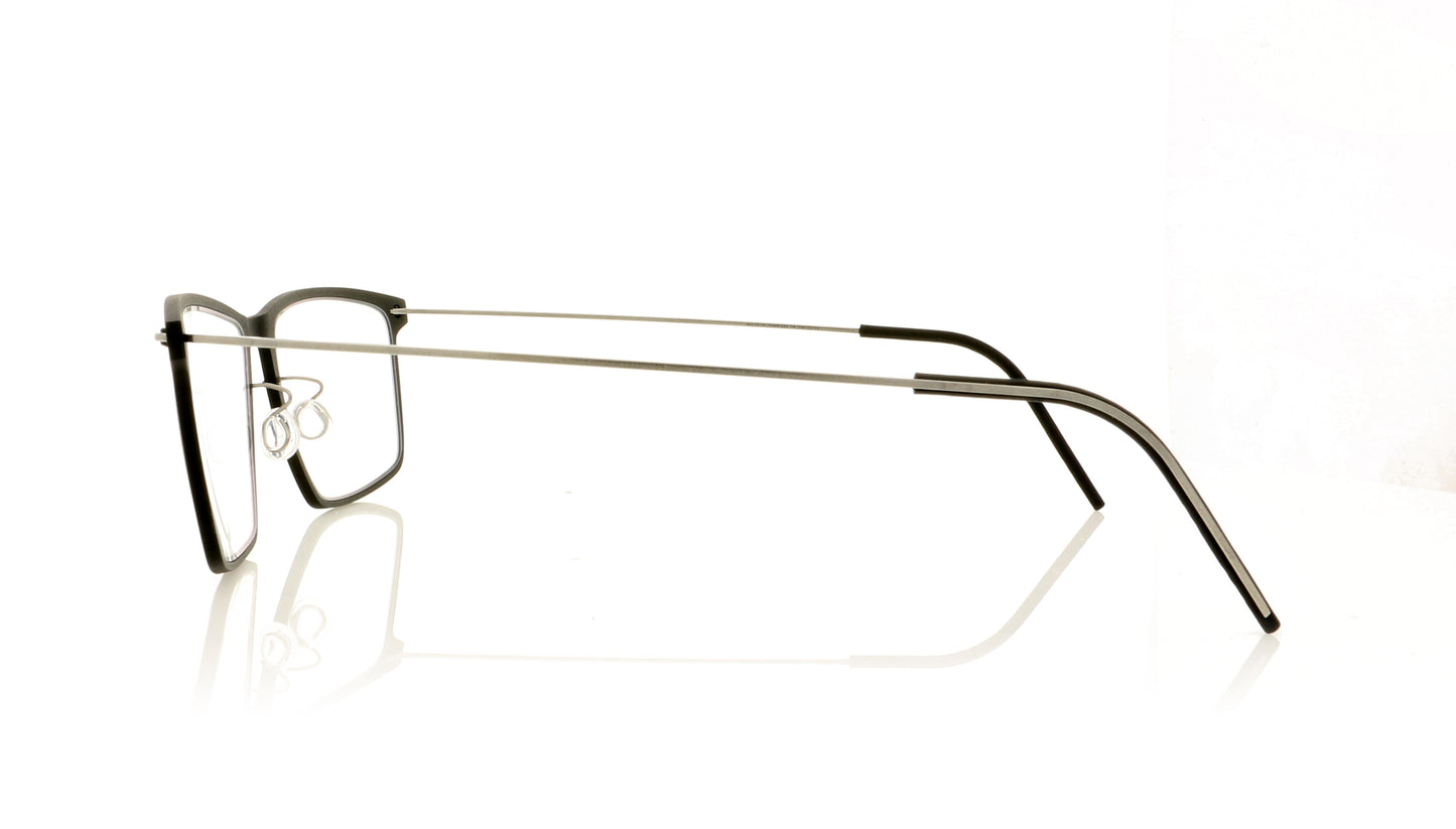 Lindberg NOW 6544 P10 D16 Temple 802 Black Glasses - Side