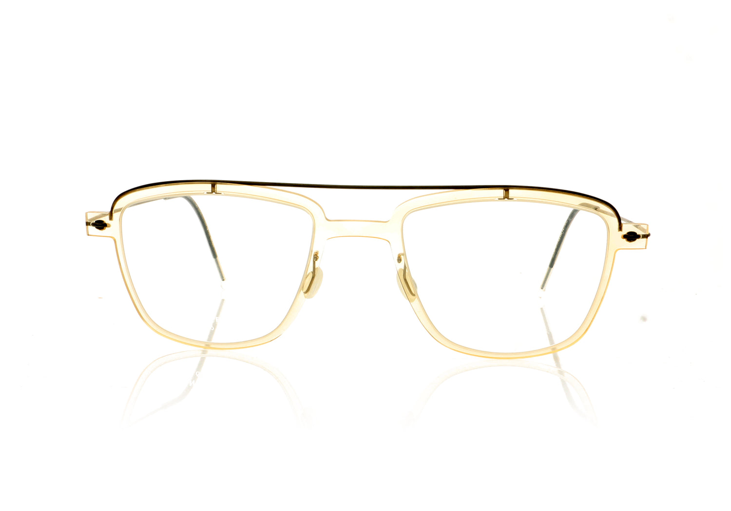 Lindberg NOW 6546 C21/PU9 Crystal Smoke Glasses - Front