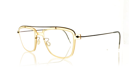 Lindberg NOW 6546 C21/PU9 Crystal Smoke Glasses - Angle