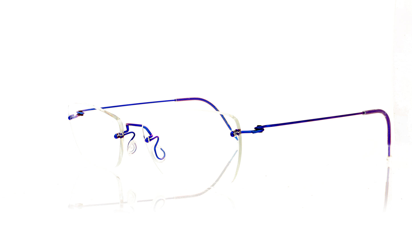 Lindberg Spirit Basic Shape 2187 Clip P70 Temple P70 Glasses - Angle