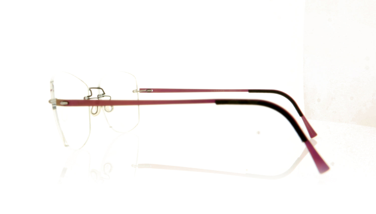 Lindberg Spirit T600 Shape 2237 U33/P10/U9 U33 sides, P10Clips, U9 bridge Glasses - Side