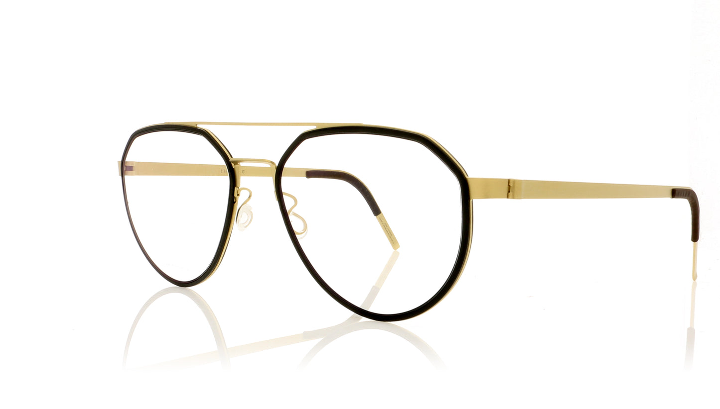 Lindberg Strip 9745 Temple 407 GT GT K24 Glasses - Angle