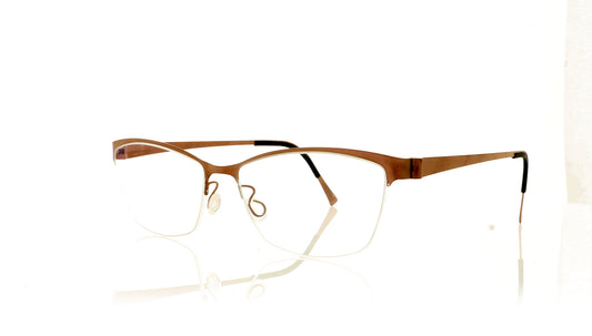 Lindberg Strip 7380 U12 Bronze Glasses - Angle