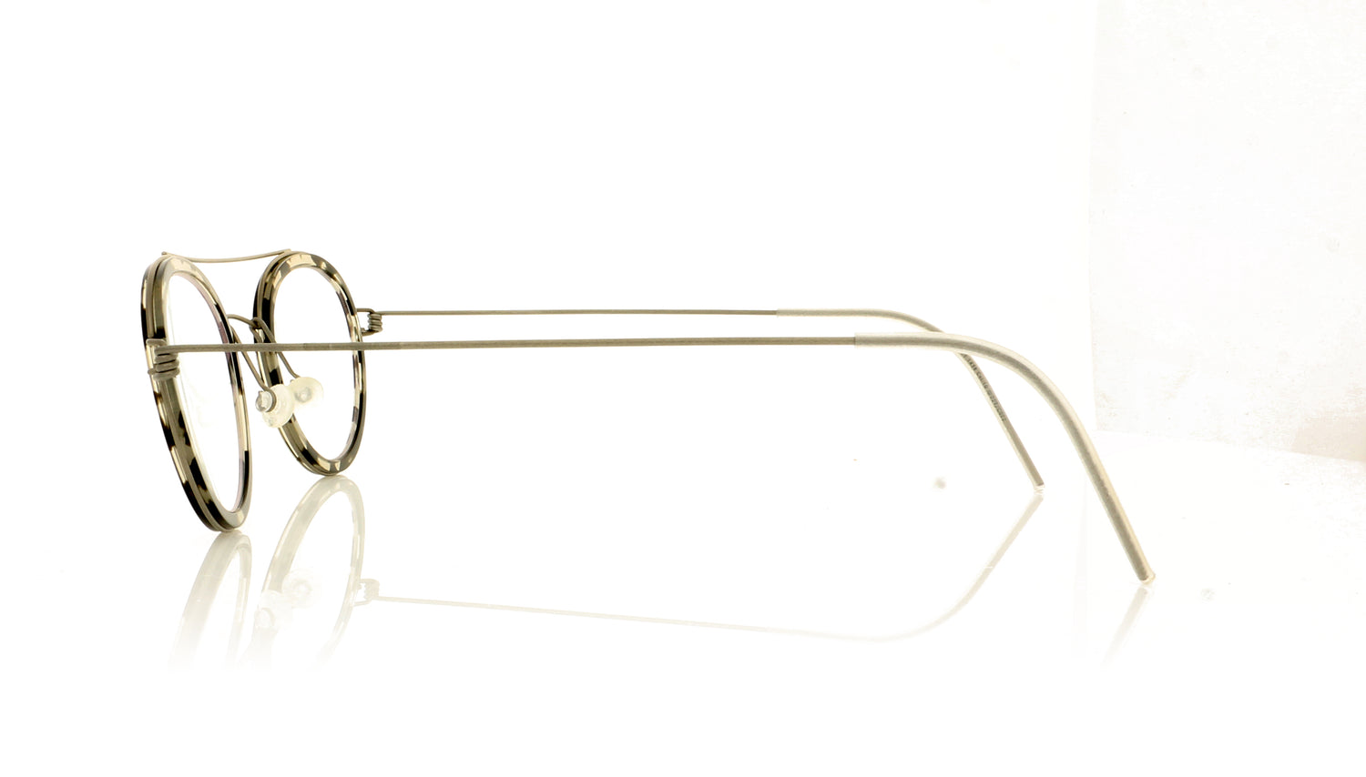 Lindberg Air Rim Teitur 10 K217 Grey Marble Glasses - Side