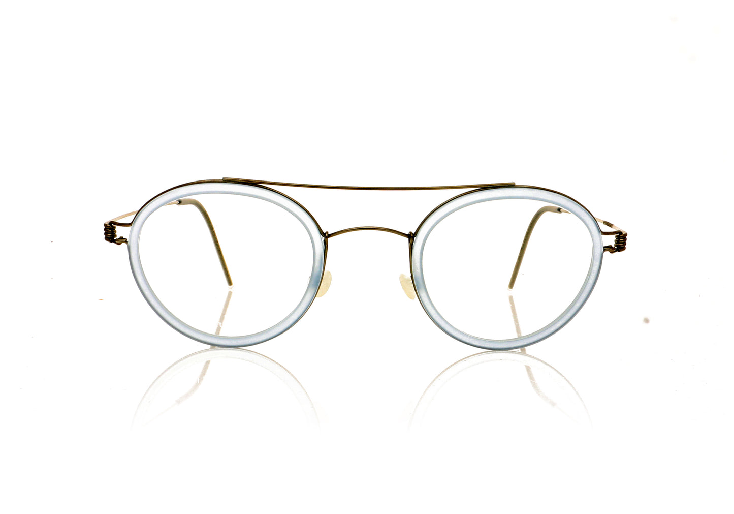 Lindberg Air Rim Teitur P10 K225M Blue Glasses - Front