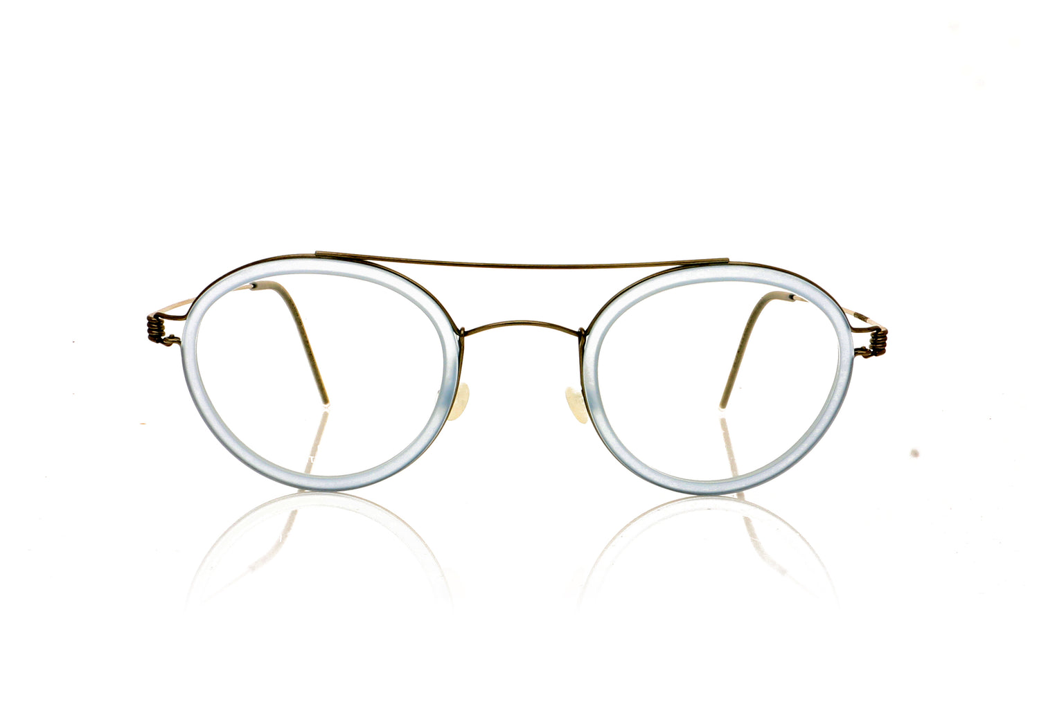 Lindberg Air Rim Teitur P10 K225M Blue Glasses - Front