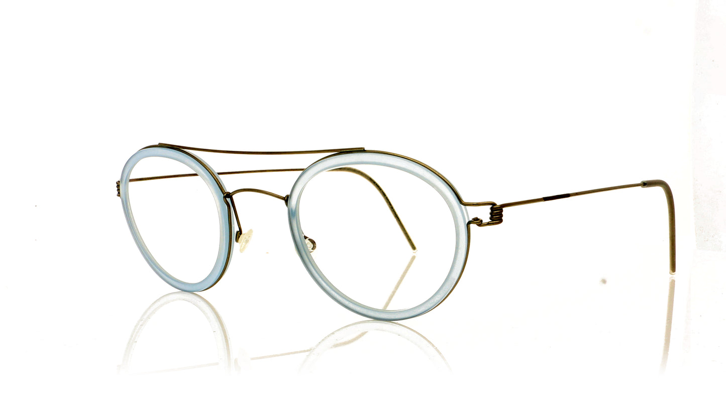 Lindberg Air Rim Teitur P10 K225M Blue Glasses - Angle