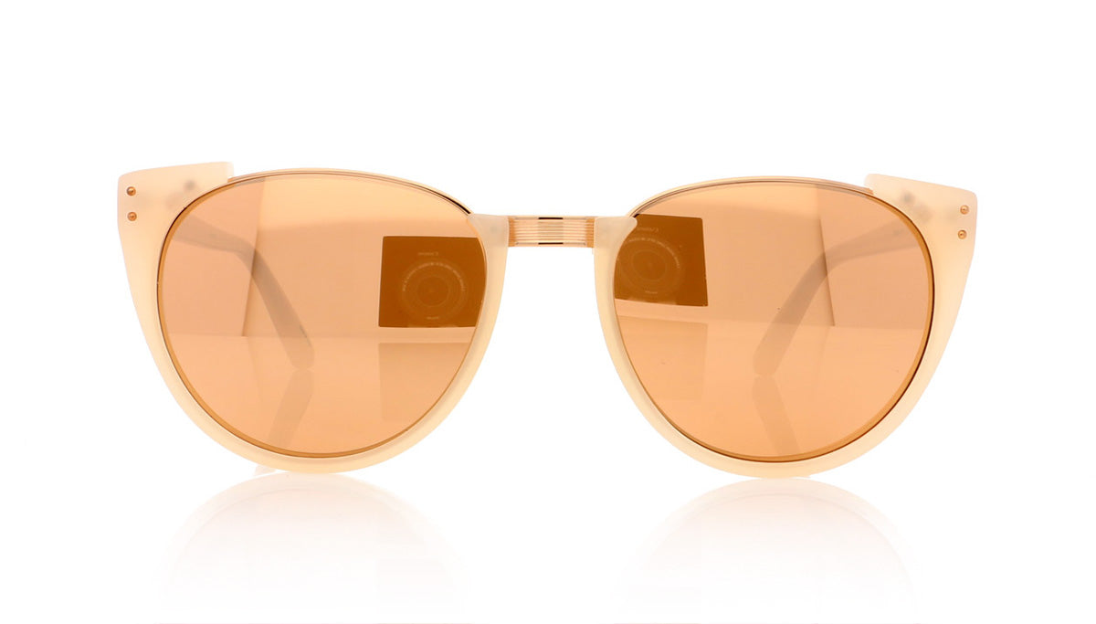 Linda Farrow LFL/136 C13 Lf Milky Pnk Sunglasses - Front