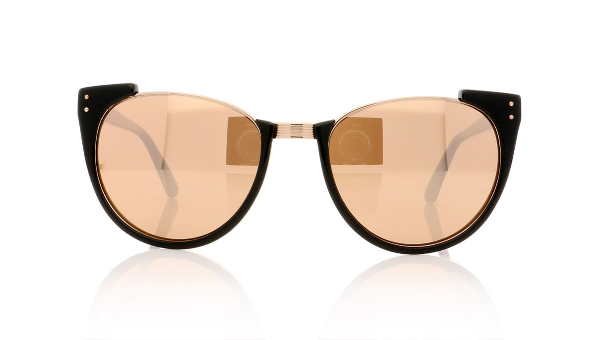 Linda Farrow LFL/136 C21 Lf Black Sunglasses - Front