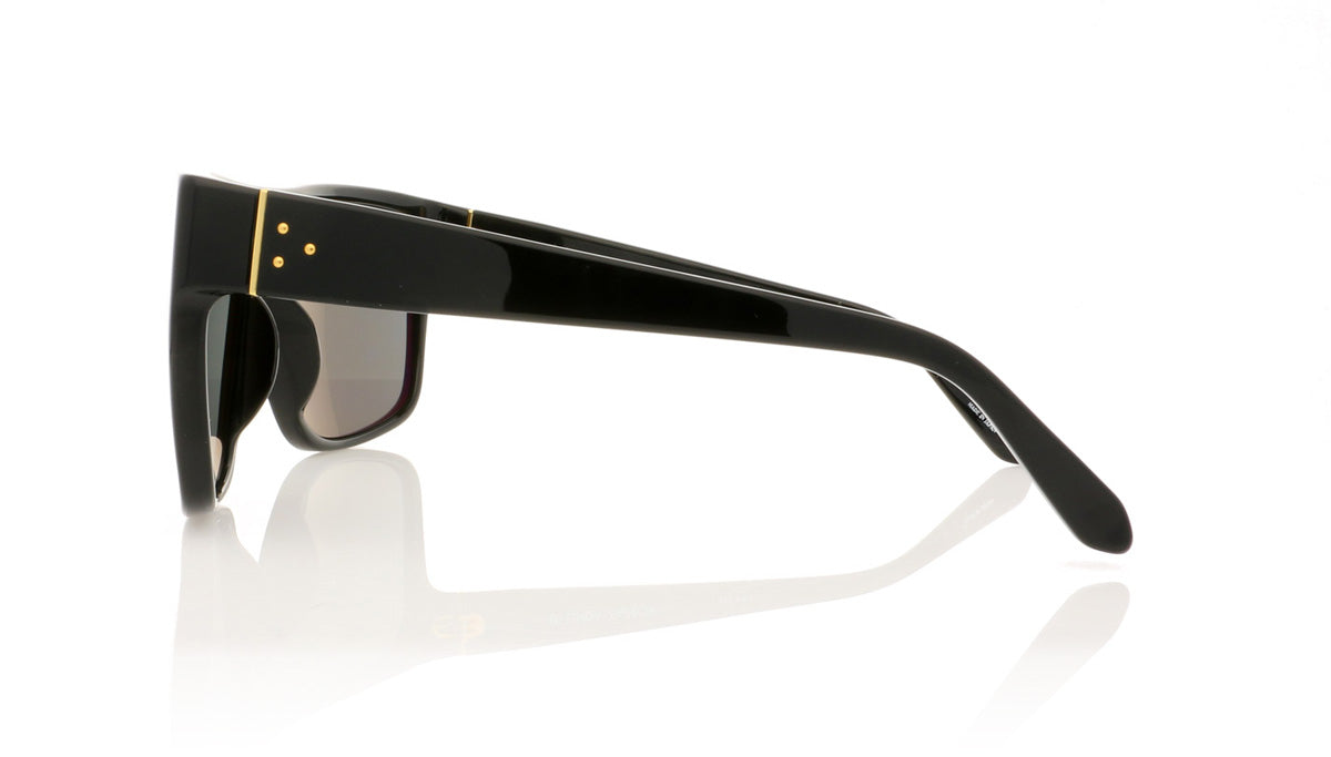 Linda Farrow LFL/408 C1 Black Sunglasses - Side