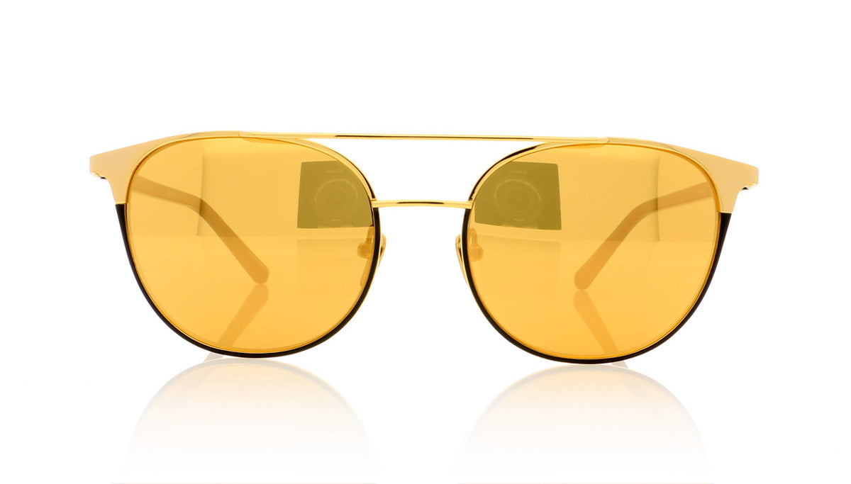 Linda Farrow LFL/421 C2 Lf Yl Gld Sunglasses - Front
