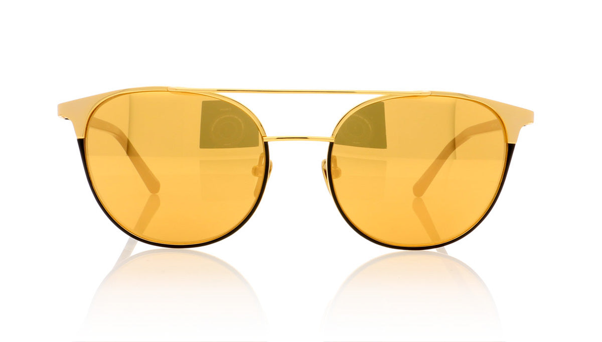 Linda Farrow LFL/421 C5 Lf Yl Gld Sunglasses - Front
