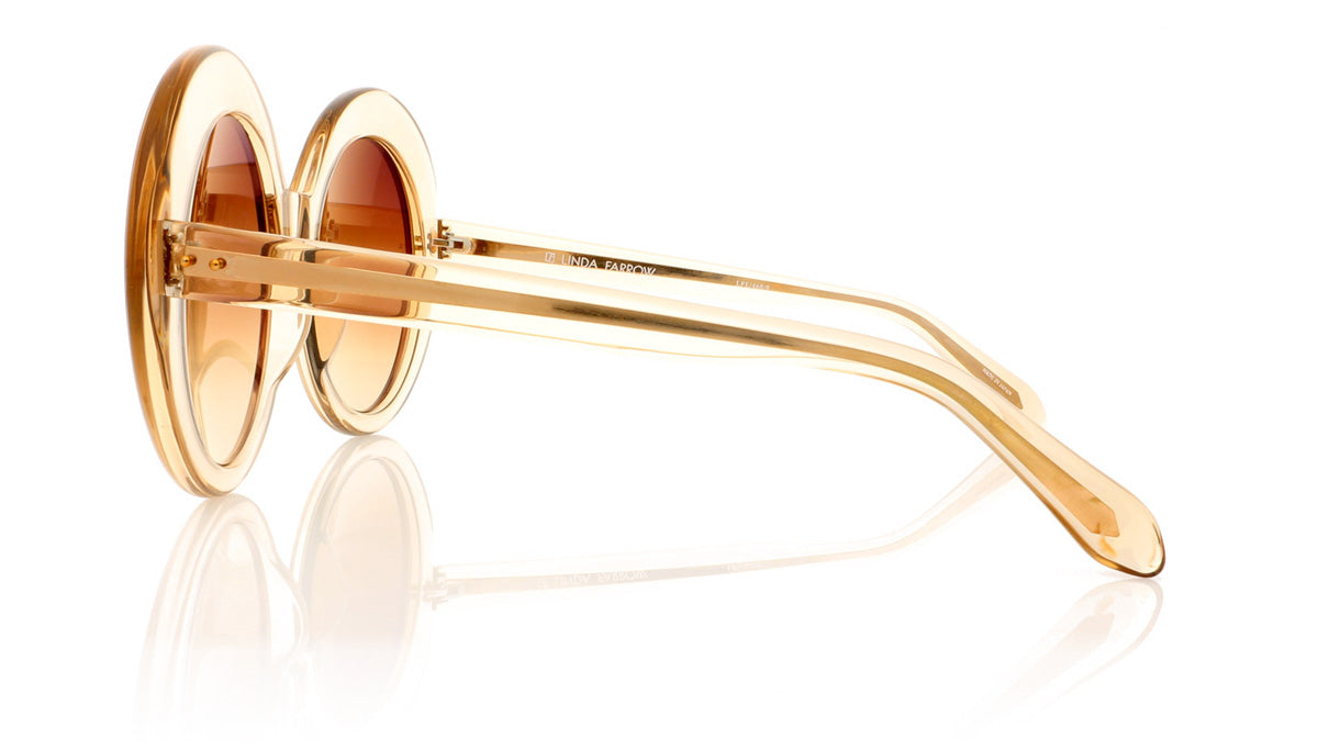 Linda Farrow LFL468 C8 Ash Sunglasses - Side