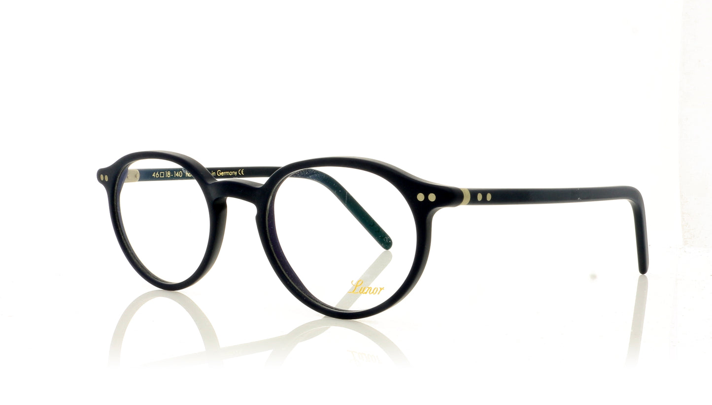 Lunor LU215 A5 Model 215 26M Blue Glasses - Angle