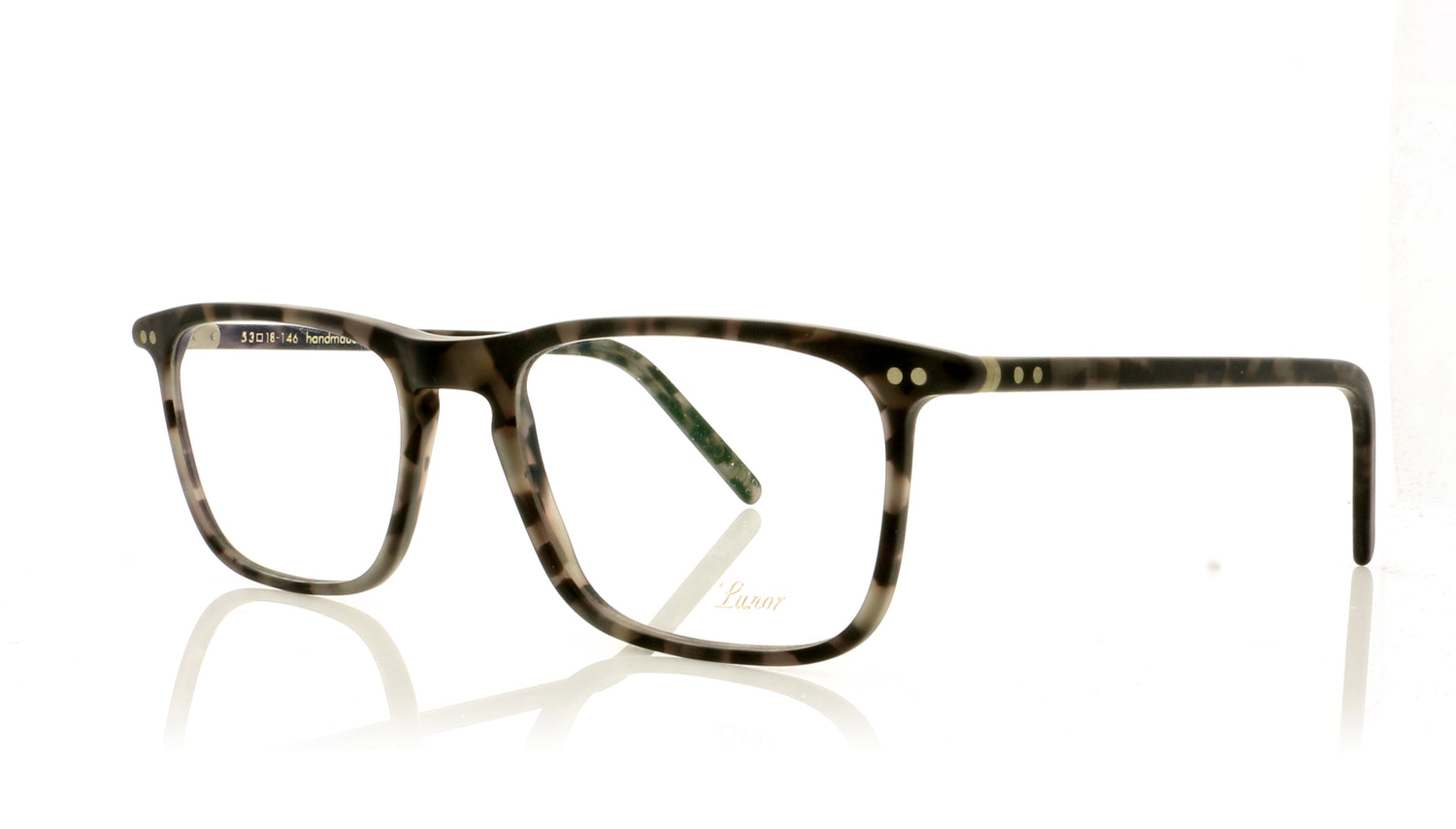 Lunor LU238 A5 Model 238 18M Grey Tortoise Glasses - Angle