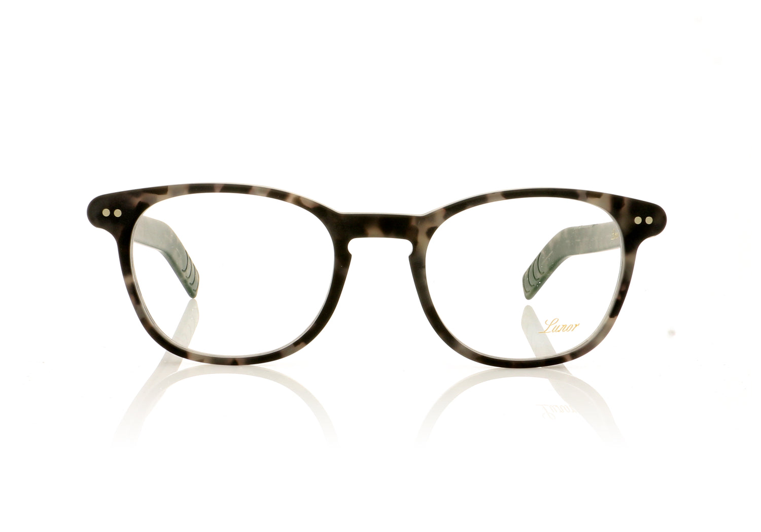 Lunor LU246 A6 Model 246 18M Grey Tortoise Glasses - Front