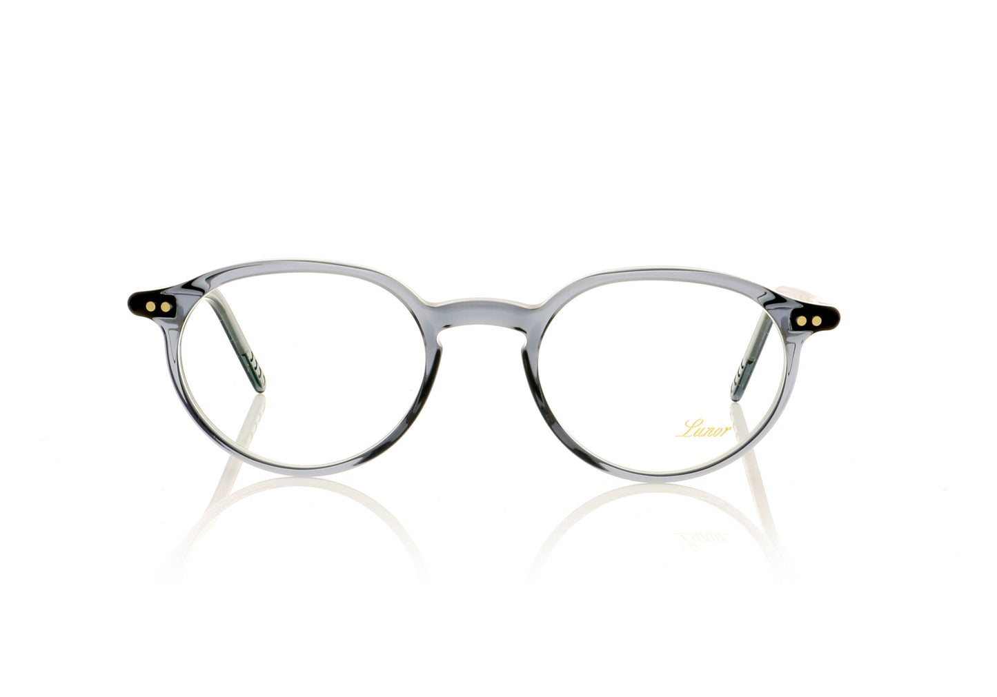 Lunor LU215 41 Crystal Grey Glasses - Front